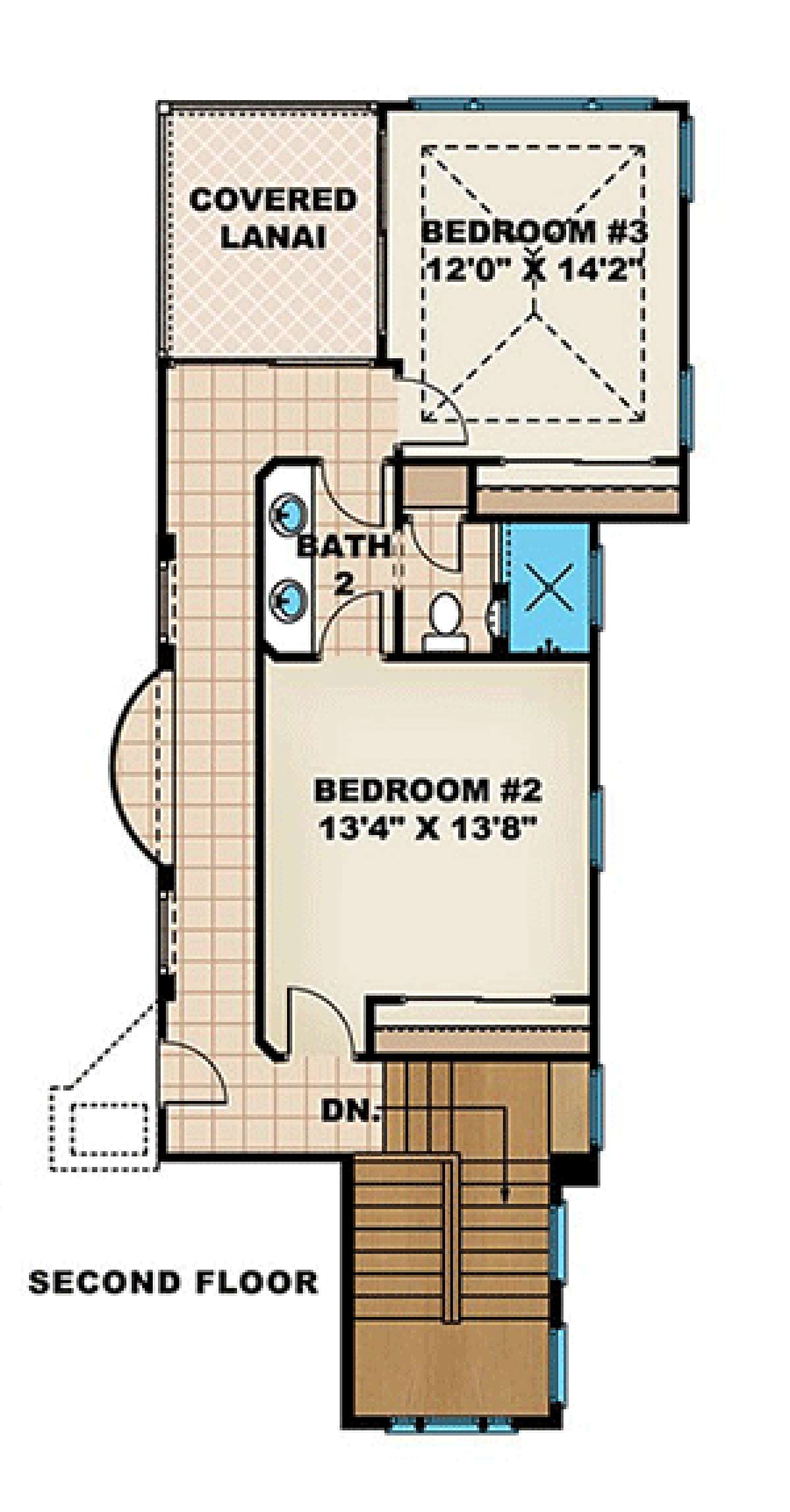 Floorplan 2 for House Plan #1018-00056