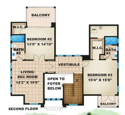Floorplan 2 for House Plan #1018-00057