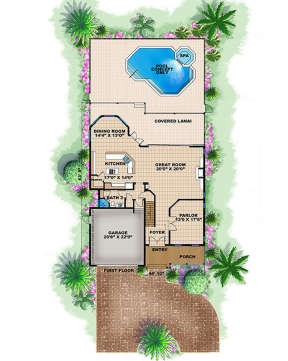 Main Floor for House Plan #1018-00061