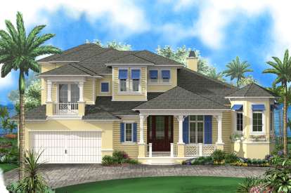 3 Bed, 3 Bath, 3309 Square Foot House Plan - #1018-00067
