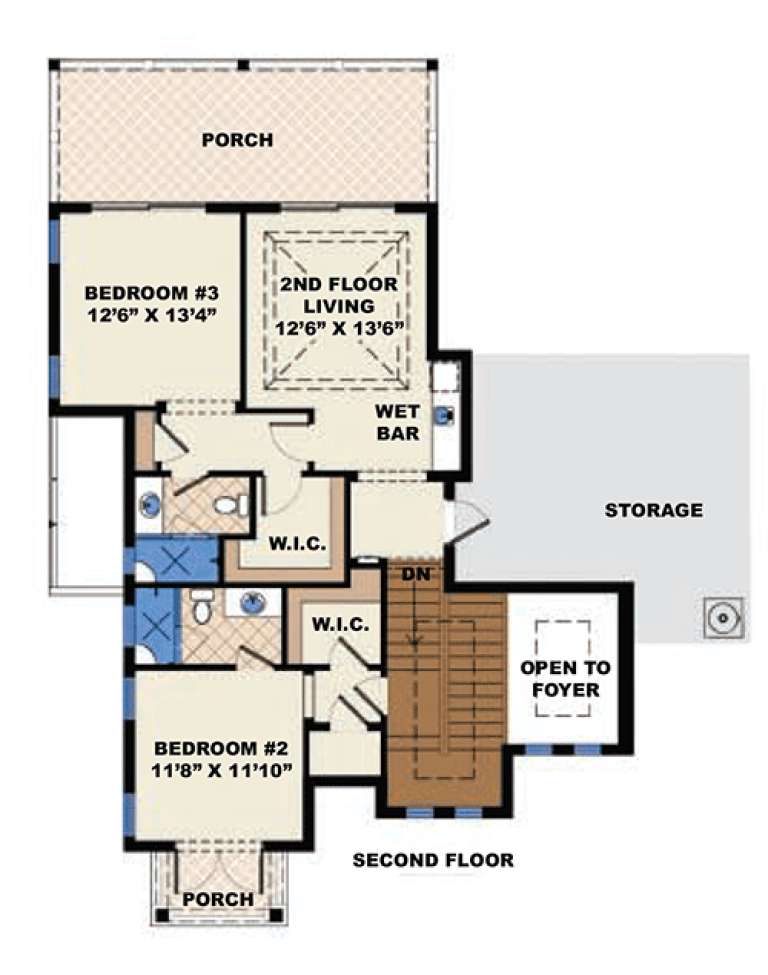 House Plan House Plan #15870 Drawing 2