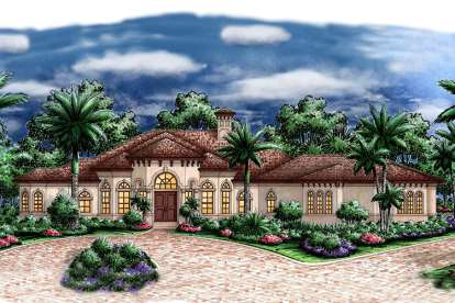 4 Bed, 4 Bath, 3402 Square Foot House Plan - #1018-00072