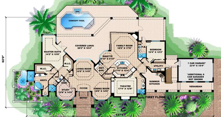 House Plan House Plan #15883 Drawing 1
