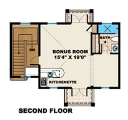 Floorplan 2 for House Plan #1018-00080