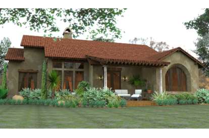 European House Plan #9401-00023 Elevation Photo