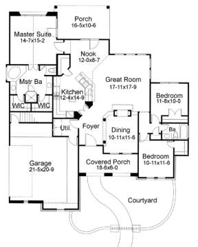 Main Floor for House Plan #9401-00023