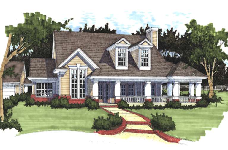 House Plan House Plan #15894 Front Elevation