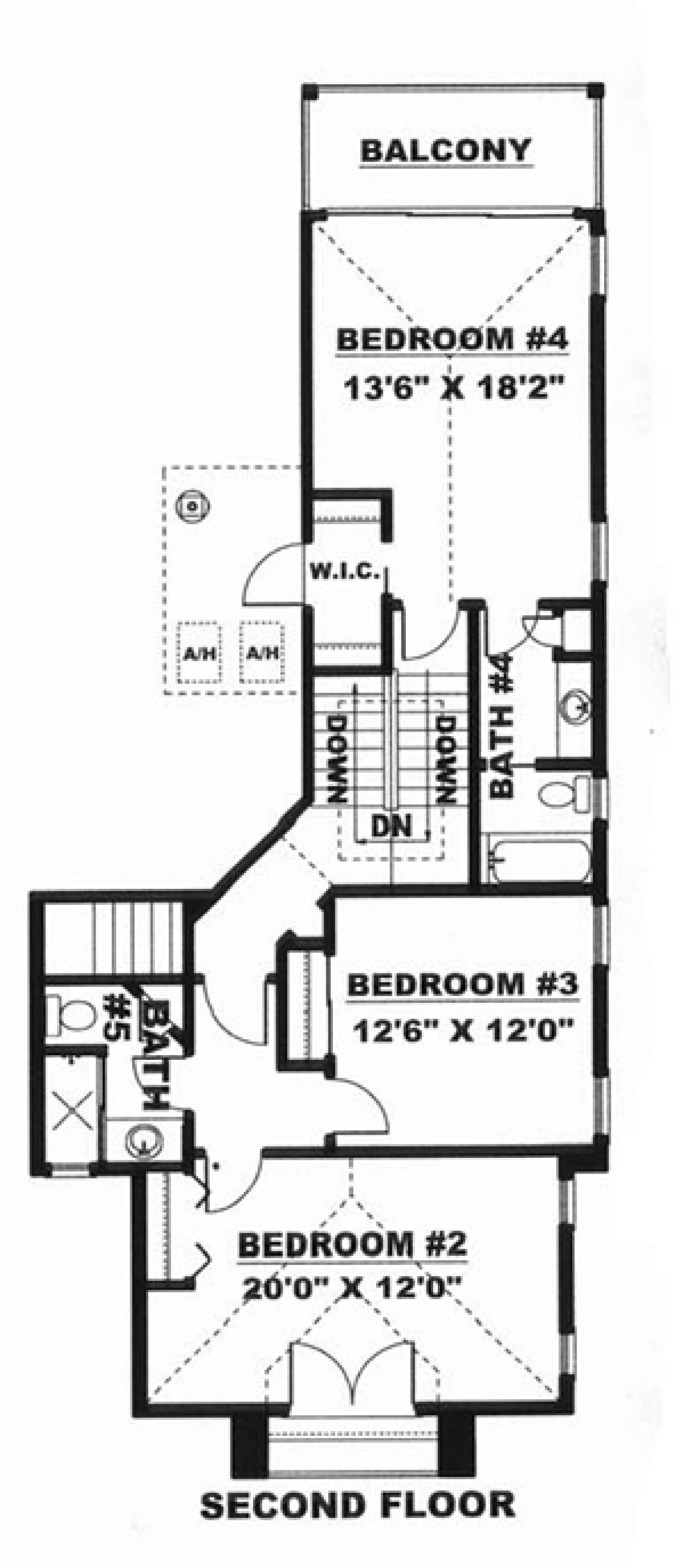 Floorplan 2 for House Plan #1018-00089