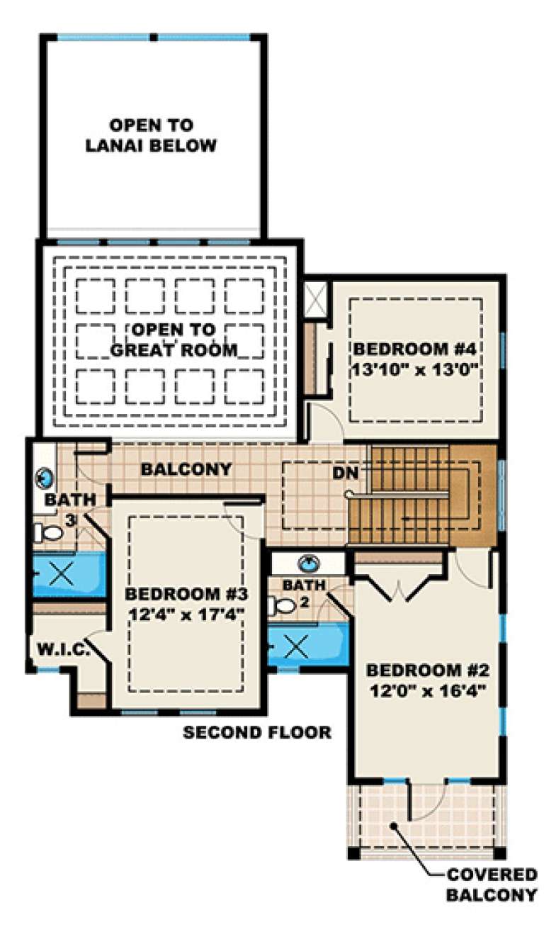 House Plan House Plan #15899 Drawing 2