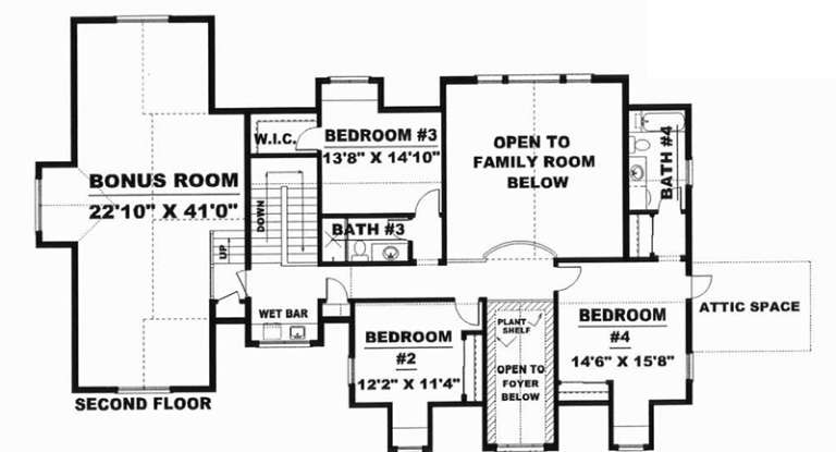 House Plan House Plan #15900 Drawing 2