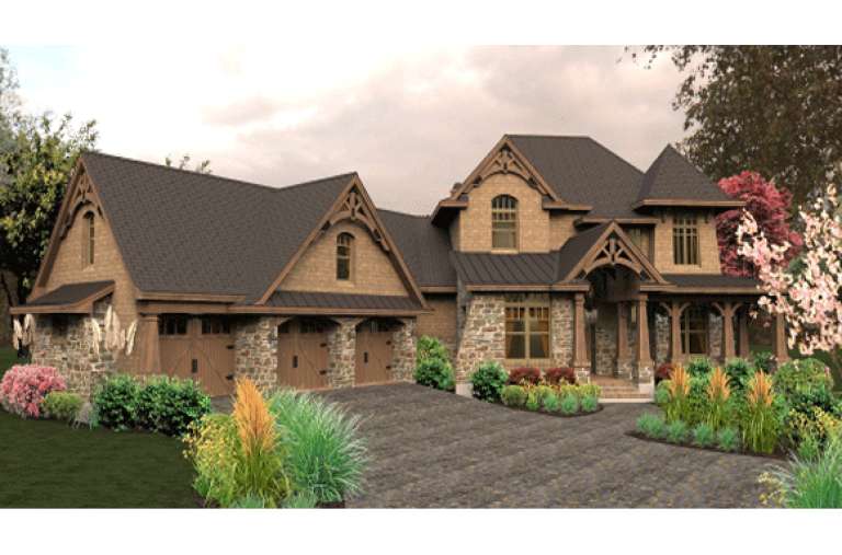 French Country House Plan #9401-00028 Additional Photo