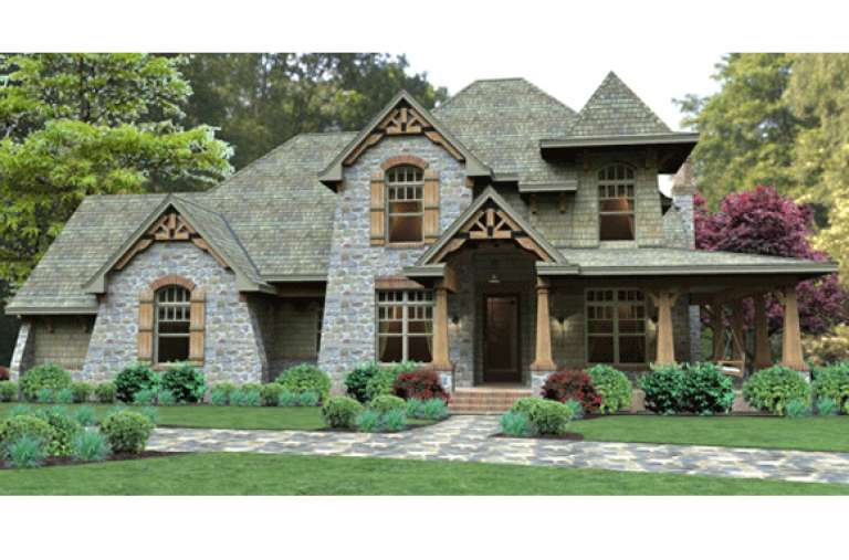 Craftsman House Plan #9401-00029 Elevation Photo