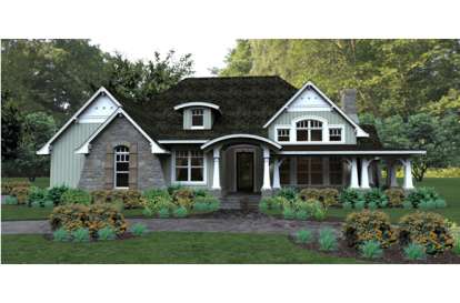 Texas House Plan #9401-00030 Elevation Photo