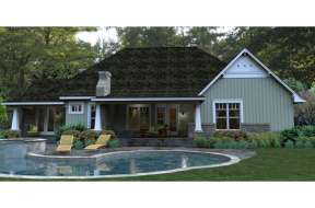Texas House Plan #9401-00030 Elevation Photo