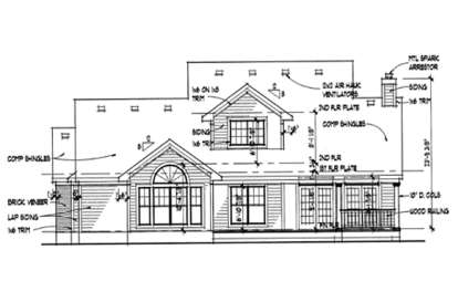 Country House Plan #9401-00031 Elevation Photo