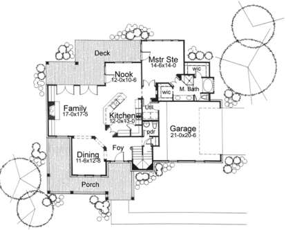 Main Floor for House Plan #9401-00031
