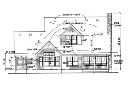 Traditional House Plan #9401-00032 Elevation Photo