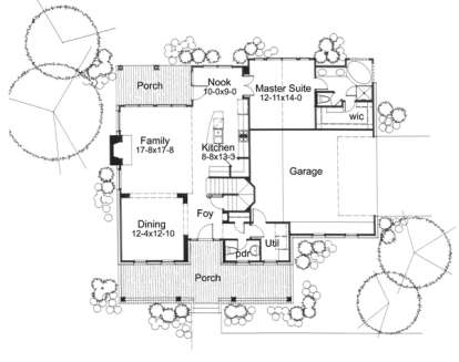 Main Floor for House Plan #9401-00032