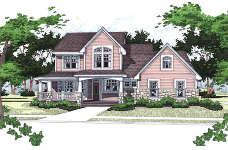 House Plan House Plan #15909 Front Elevation