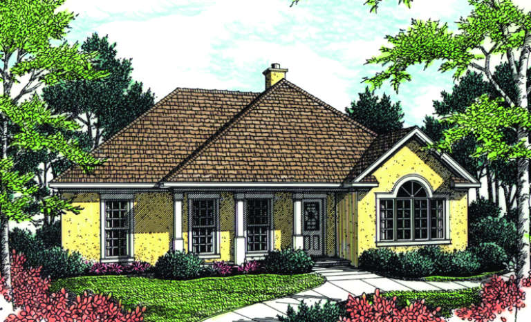 House Plan House Plan #1591 Front Elevation