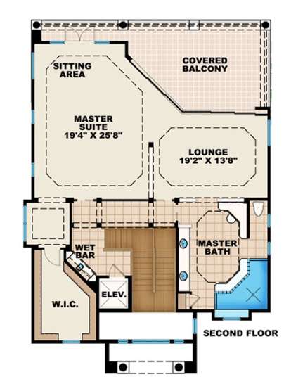 Floorplan 3 for House Plan #1018-00102