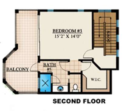 Floorplan 2 for House Plan #1018-00103