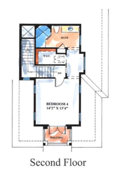 Floorplan 2 for House Plan #1018-00106