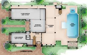 Floorplan 1 for House Plan #1018-00107