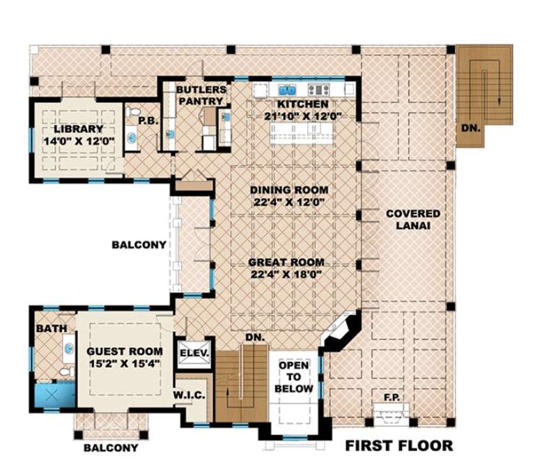 House Plan House Plan #15921 Drawing 2