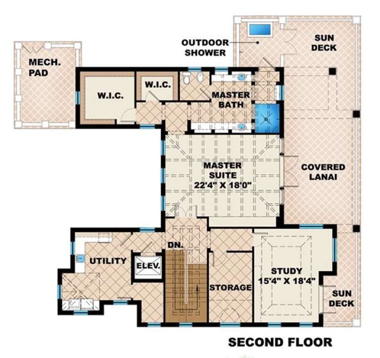 House Plan House Plan #15921 Drawing 3
