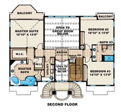 Floorplan 3 for House Plan #1018-00109