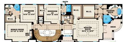 Floorplan 2 for House Plan #1018-00120