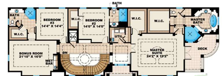 House Plan House Plan #15934 Drawing 2