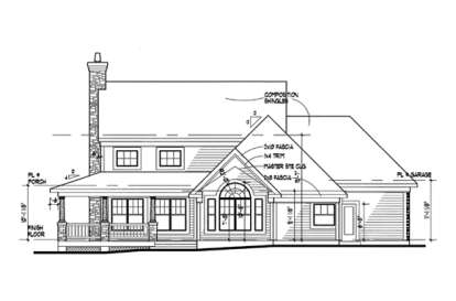 Country House Plan #9401-00035 Elevation Photo