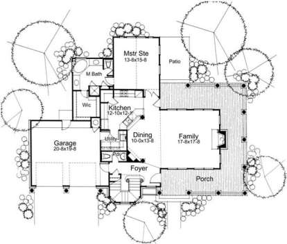 Main Floor for House Plan #9401-00035