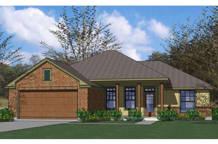 House Plan House Plan #15941 Front Elevation