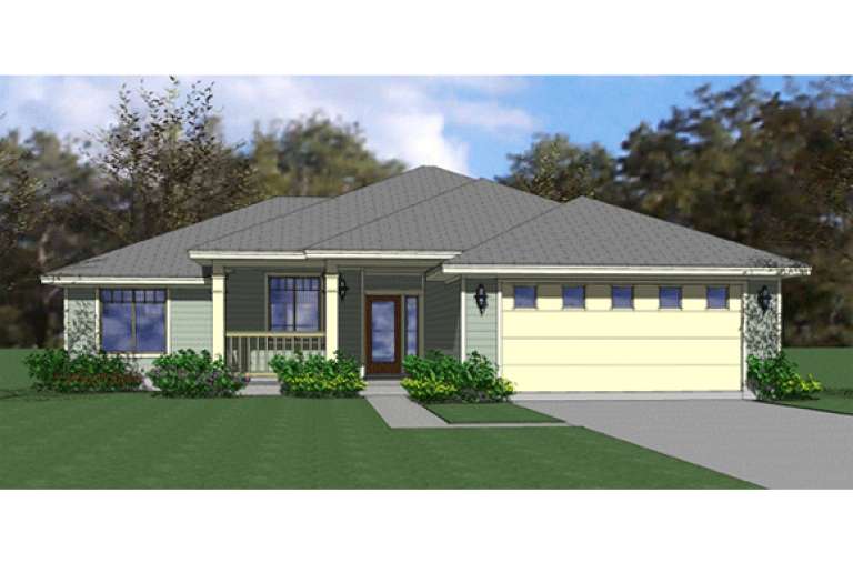 House Plan House Plan #15946 Front Elevation
