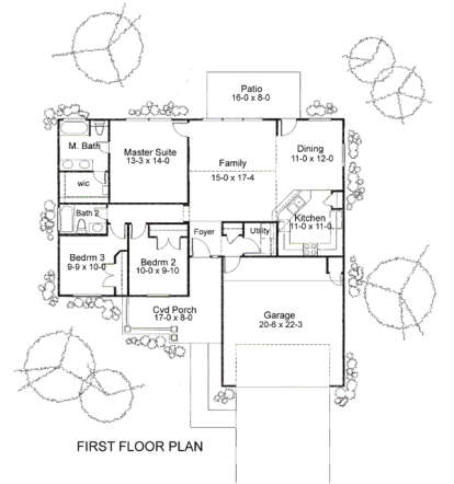 Main Floor for House Plan #9401-00039