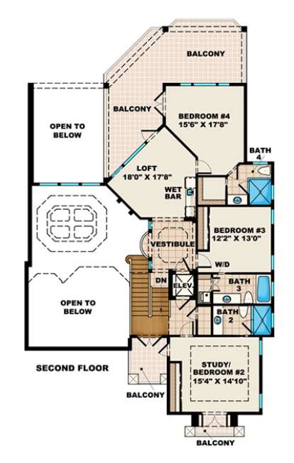 Floorplan 2 for House Plan #1018-00129