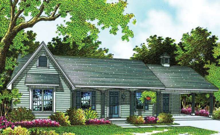 House Plan House Plan #1595 Front Elevation