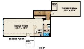 Floorplan 2 for House Plan #1018-00132