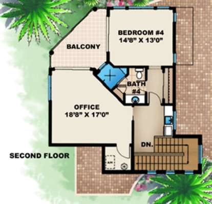 Floorplan 2 for House Plan #1018-00135