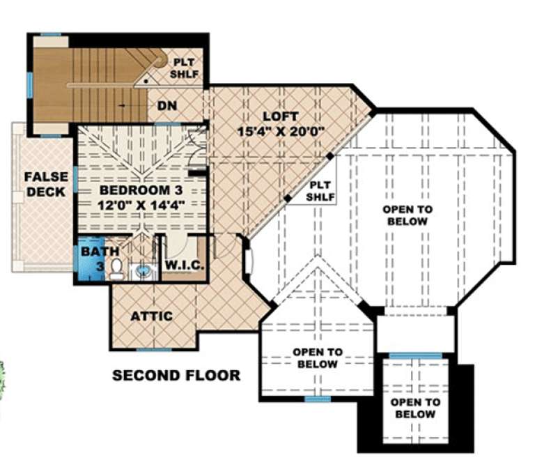 House Plan House Plan #15956 Drawing 2