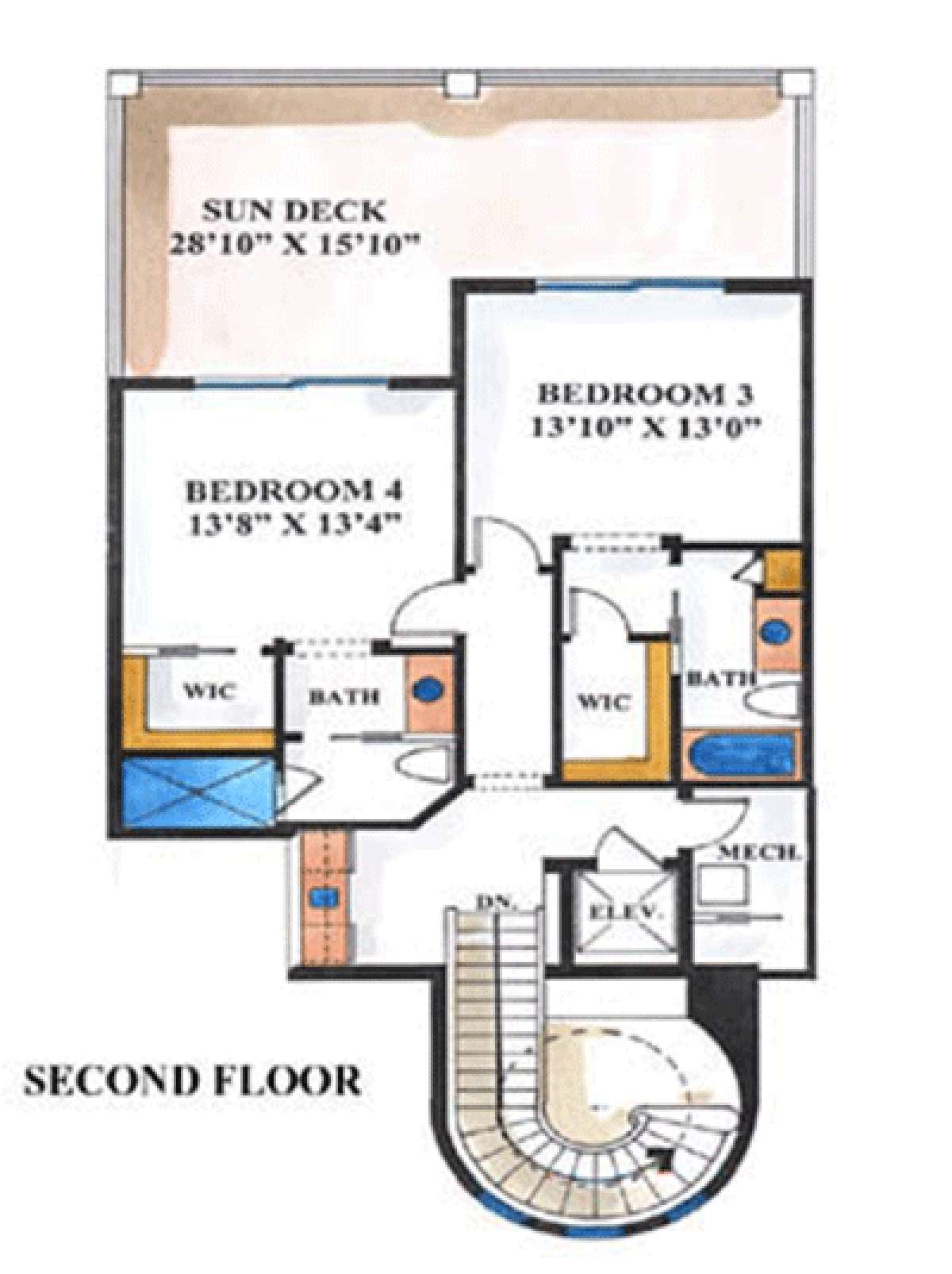 Floorplan 2 for House Plan #1018-00139