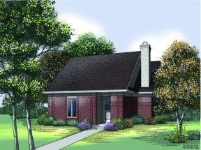 Traditional House Plan #048-00049 Elevation Photo