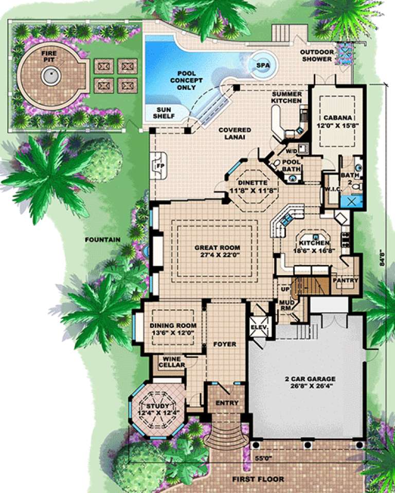 House Plan House Plan #15961 Drawing 1