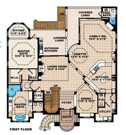 Floorplan 2 for House Plan #1018-00143