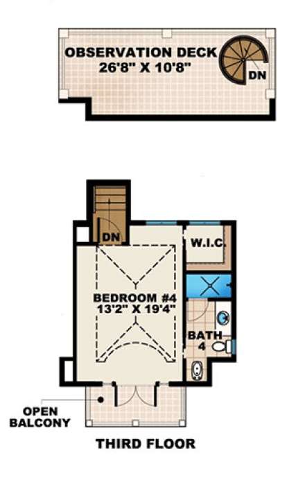 Floorplan 3 for House Plan #1018-00149