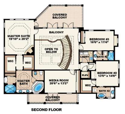 Floorplan 2 for House Plan #1018-00150