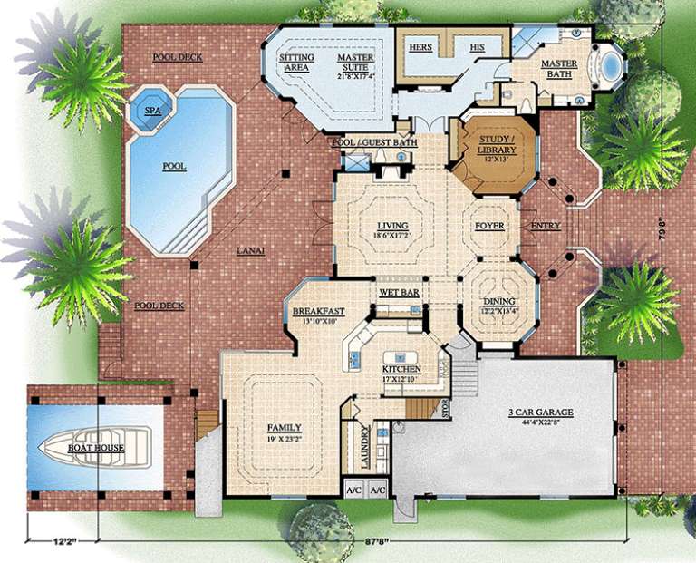 House Plan House Plan #15971 Drawing 1